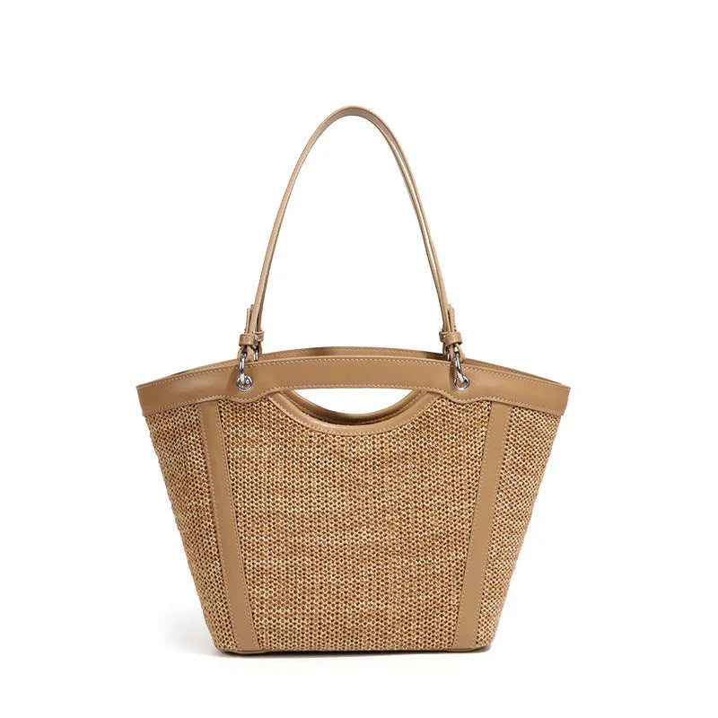 This Straw Bag Handle Bag Is a Game-Changer — Under $50!