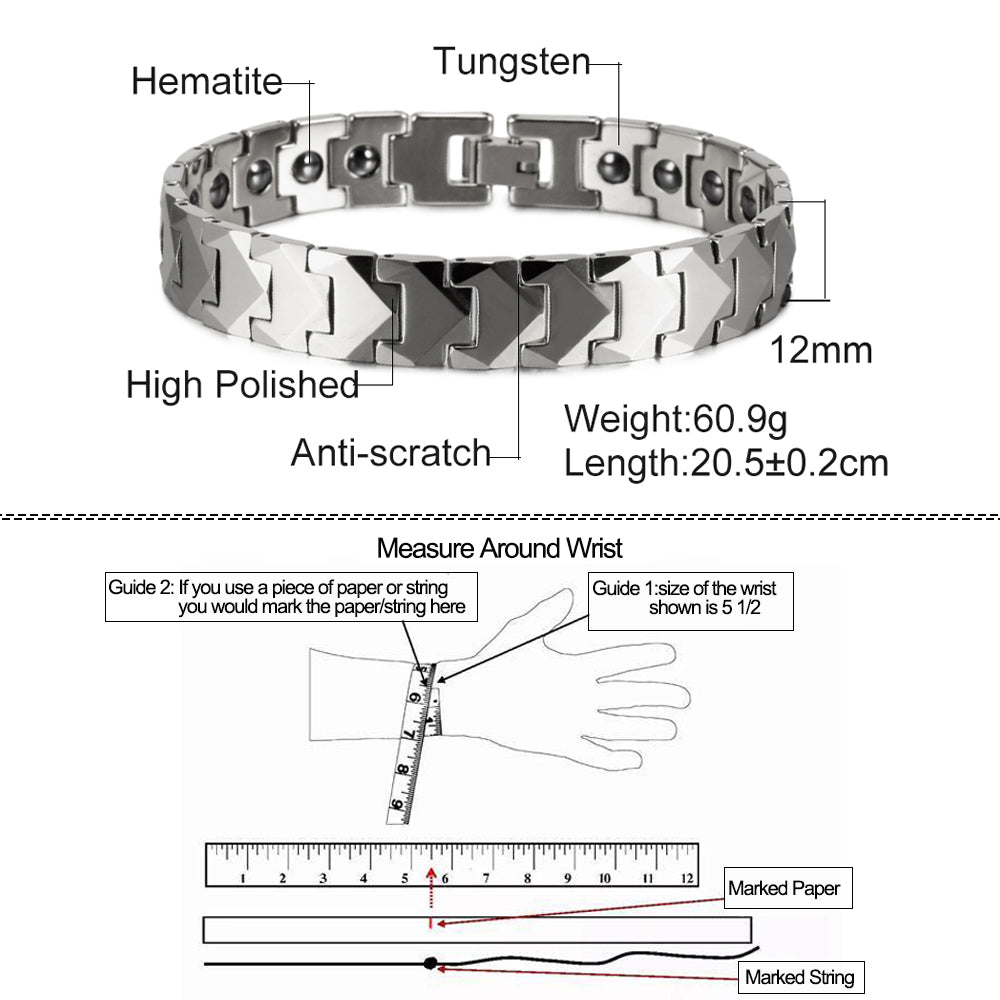 Magnetic Bracelets For Pain Powerful Magnetic Bracelets For Men,Gold