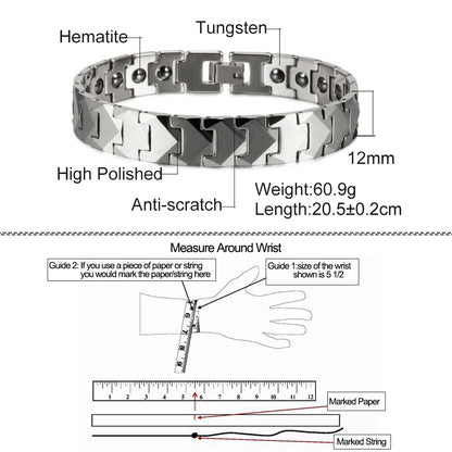 magnetische armbanden voor pijn Krachtige magnetische armbanden voor artritis