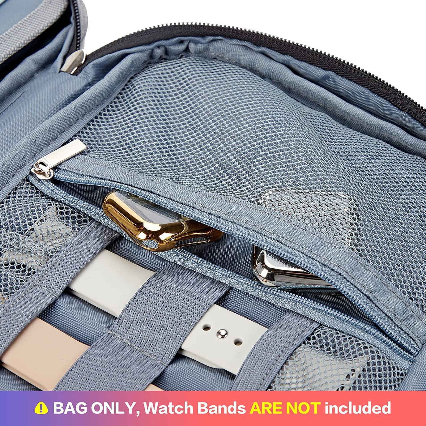 Watch Bands Carrying Case Storage Bag for Apple Watch Bands 