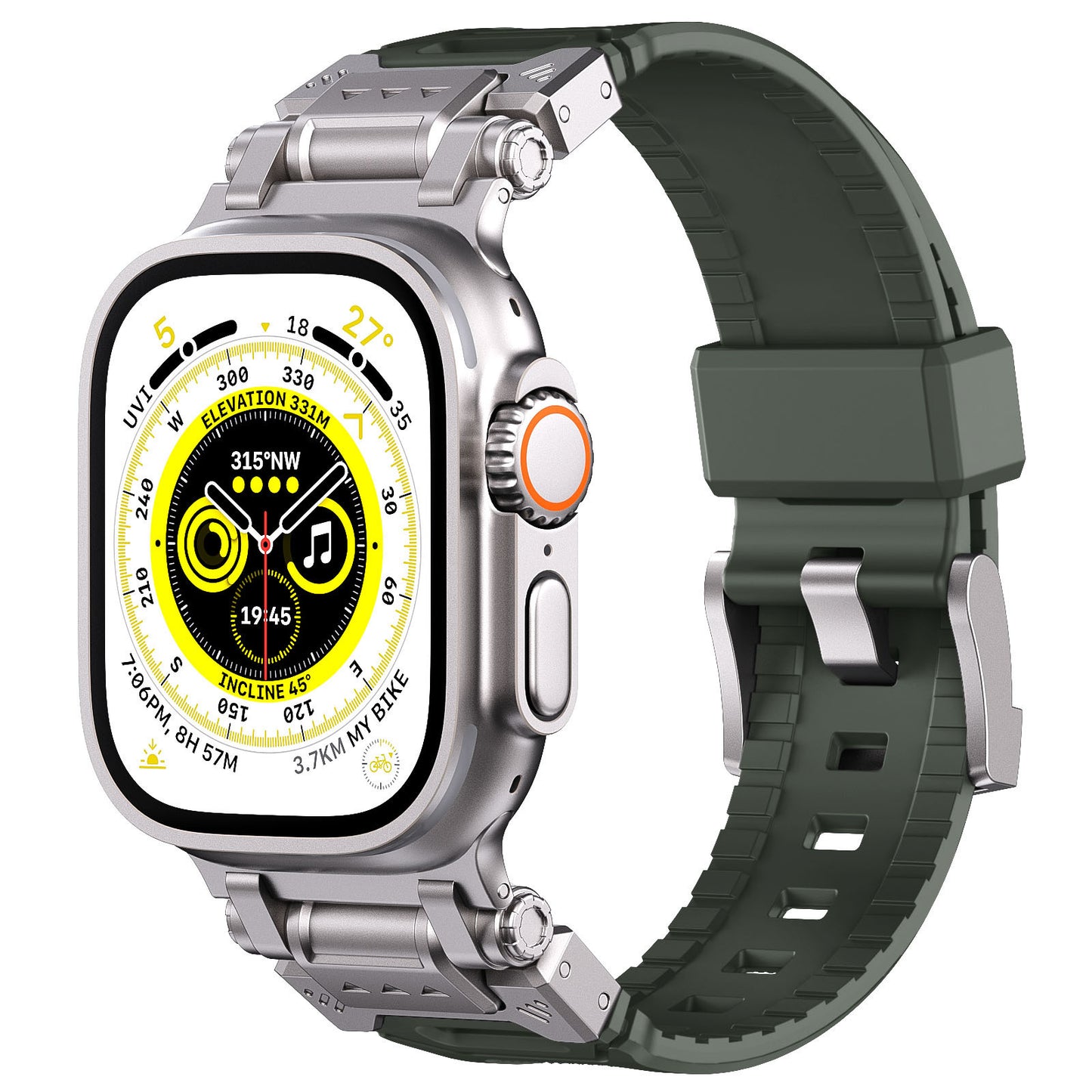 Rugged Apple Watch Band Compatible Apple Watch Se 2 45mm