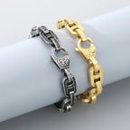 バイキング ブレスレット ジュエリー チタン スチール メンズ ブレスレット シルバー ブレスレット メンズ 9インチ