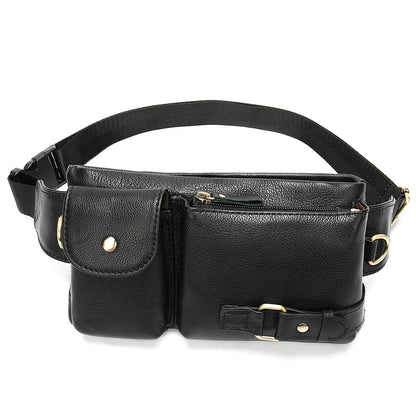 Genuine Leather Belt Bag Zara– Stylish Fanny Bag For Travel, Outdoor