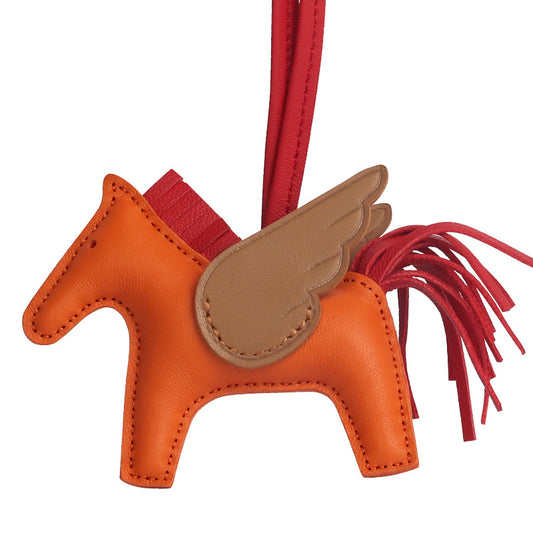 Handmade Lovely Horse Pendant Handbag Charm Leather Charm