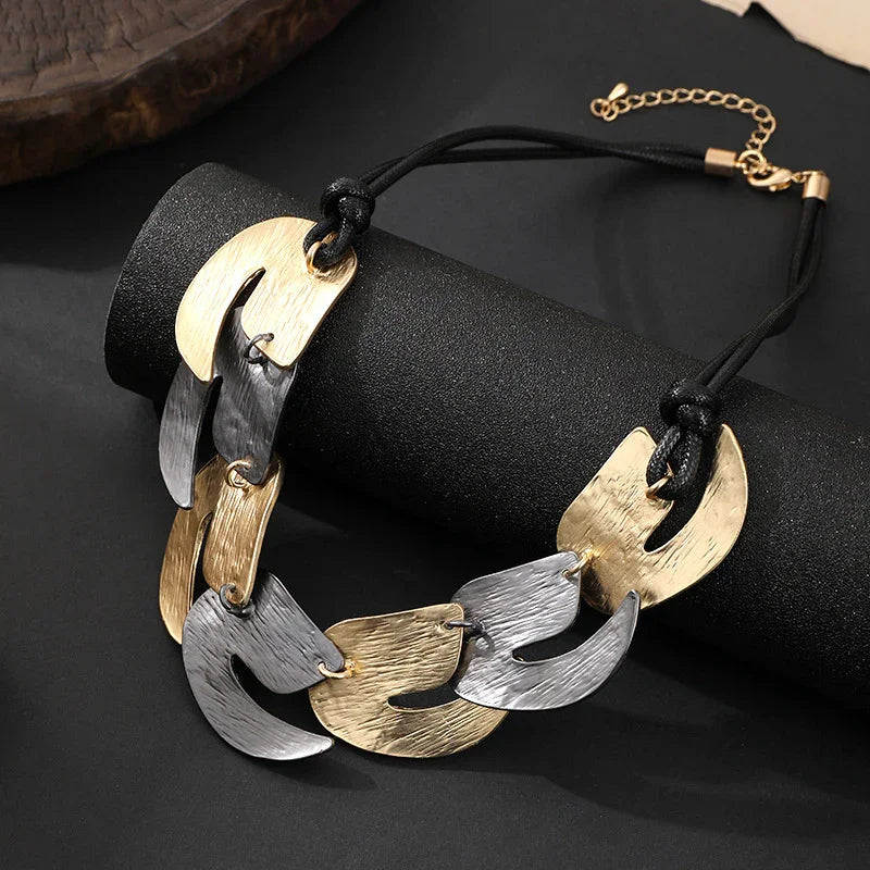 エレガントなデイリーローズゴールドとシルバーのツートンマルチレイヤーティアドロップダングルイヤリングレディース