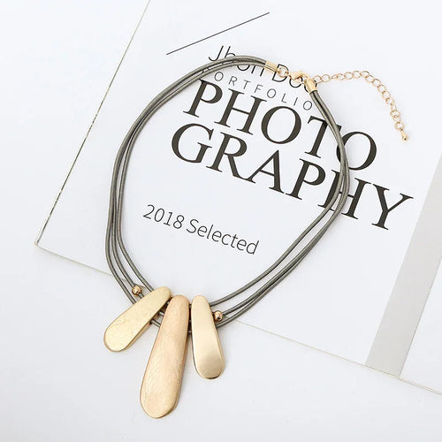 Chokers Necklace for Women Gold Silver Chokers - CIVIBUY