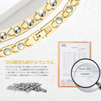 Germanium Magnetic Bracelet for Men stainless steel Arthritis Pain Relief Bracelet - CIVIBUY