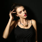 Handmade S925 Neck Wave with Braided Rope Necklace - CIVIBUY