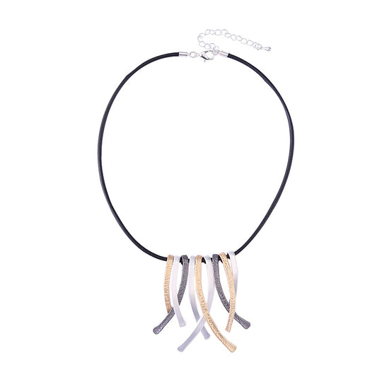 Fashion Chokers Statement Necklaces&Pendants Silver Color Jewelry For Women - CIVIBUY