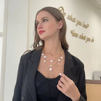 Discs Pendant Necklace chunky necklace for women【wholesale】 - CIVIBUY