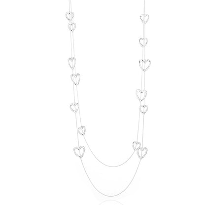 Long Chain Necklaces for Women with Heart, Star Beads and Tassel - The Perfect Gift - CIVIBUY