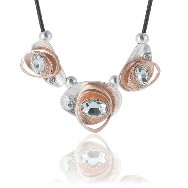 Sparkly Leather choker Necklace for Women