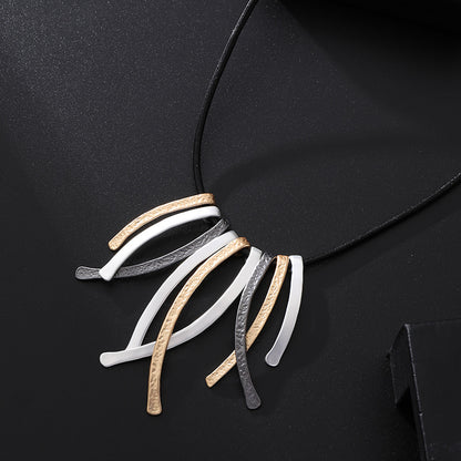 Fashion Chokers Statement Necklaces&Pendants Silver Color Jewelry For Women - CIVIBUY