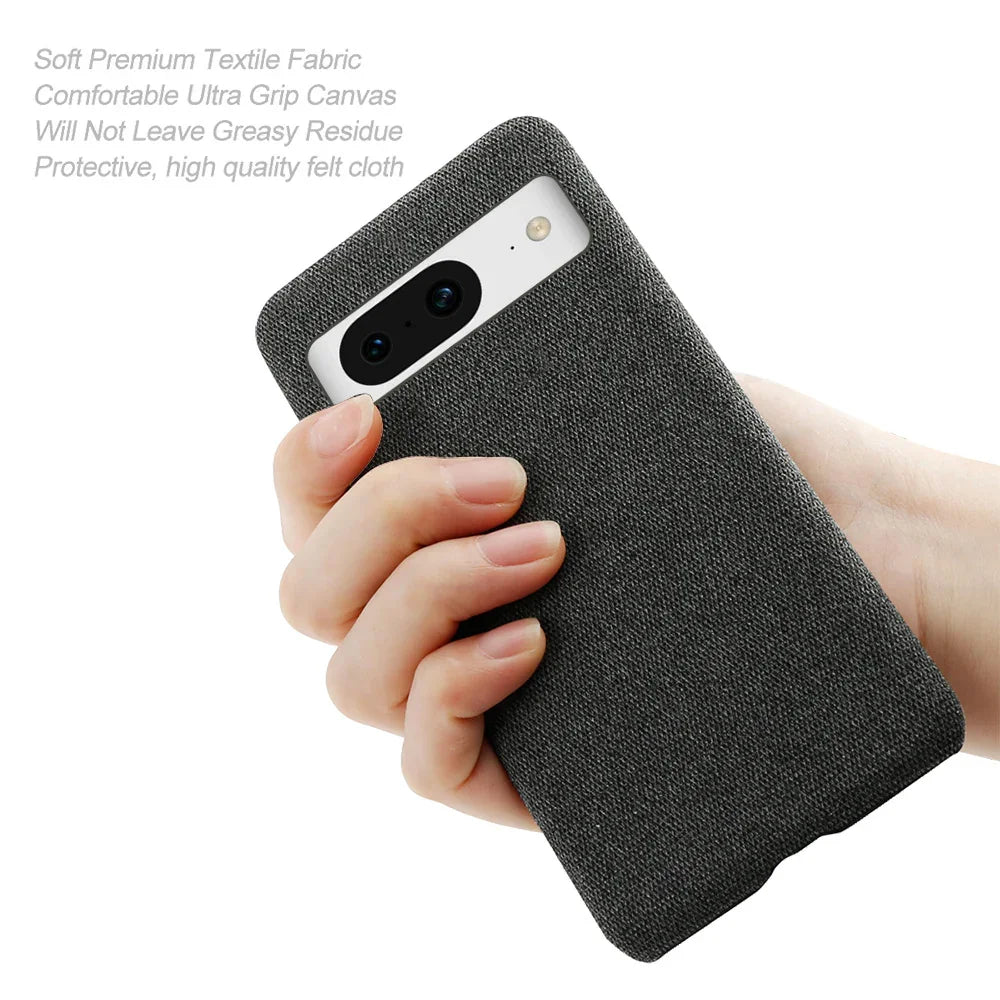 Cloth Case for Google Pixel 9 - Shockproof Phone Protection