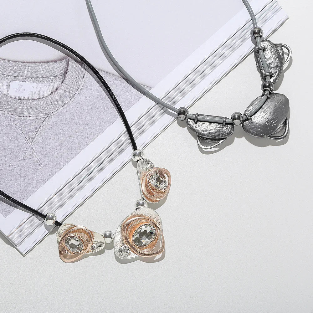 Geometric Vintage Necklace Chains On the Neck Pendants for Women's Goth Jewelry - CIVIBUY