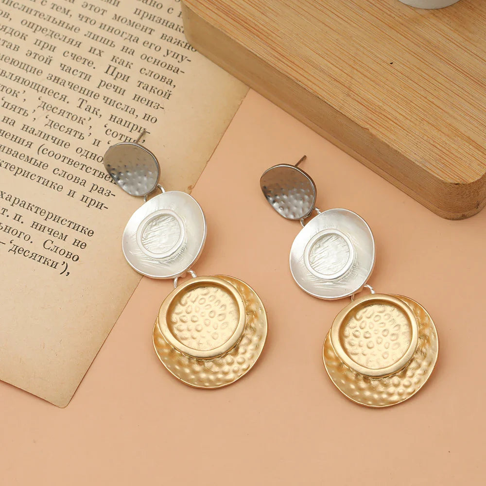 Vintage Jewelry Hanging Earrings Korean Fashion Pendants for Women - CIVIBUY