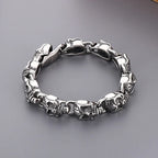 Skull braclet for men Deakside style Stainless Steel bracelet - CIVIBUY
