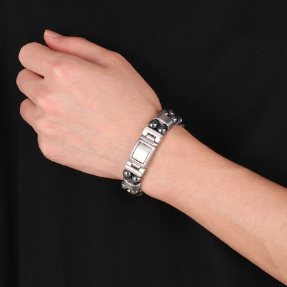stainless steel bracelet for men roma style bracelet - CIVIBUY
