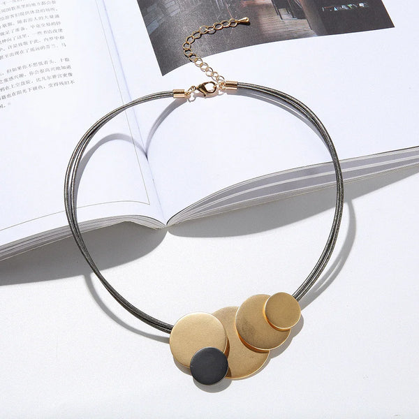 Handmade Keneni Disc Necklace