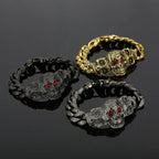 Skull braclet for men Deakside style Stainless Steel bracelet - CIVIBUY