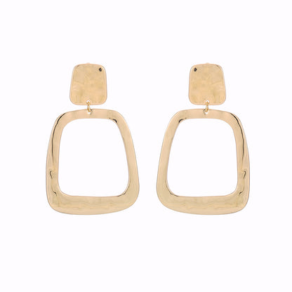 Metal Clip On Earrings Women Gold Clip Earrings For Women - CIVIBUY