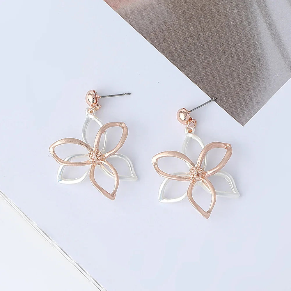 Large Flower Earring For Women - CIVIBUY