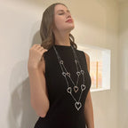 FANTASTIC Love Heart LAYERED NECKLACE - CIVIBUY