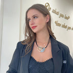 Snail necklace stainless Charm Rope Necklace - CIVIBUY