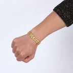 Elegant Men Titanium Magnetic Therapy Bracelet Pain Relief for Arthritis - CIVIBUY