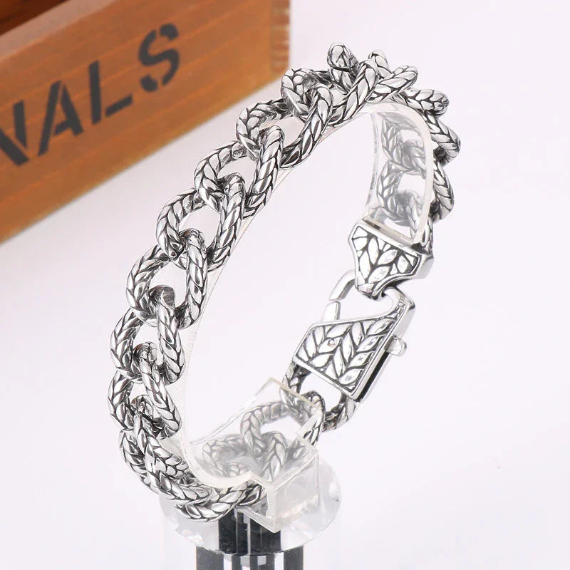 stainless steel Bracelets For Men snake bracelet - CIVIBUY