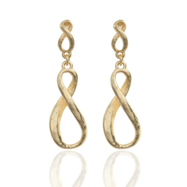 Fashion Letter Twist Geometric Earrings - 【5Pack】