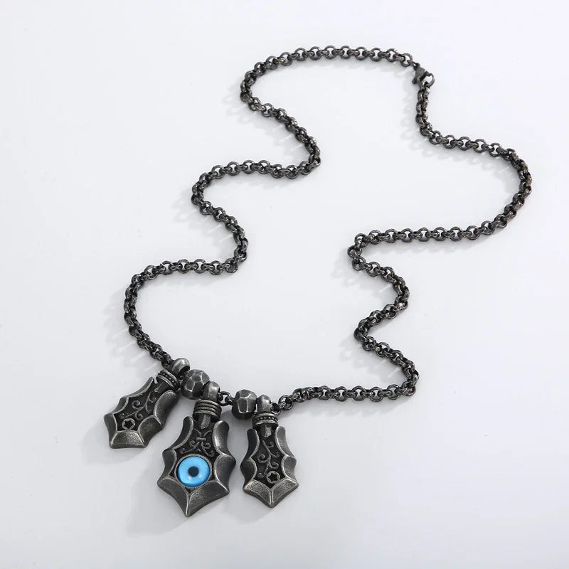 Darkside Crusoe Bracelets For Men Steel necklace - CIVIBUY