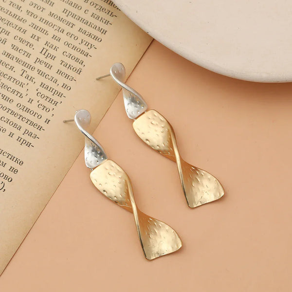 Vintage geïnspireerde oorbellen Glass and Crystal Bead Cross Gold Tone oorbellen voor moeder 【groothandel】