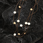 Discs Pendant Necklace chunky necklace for women【wholesale】 - CIVIBUY