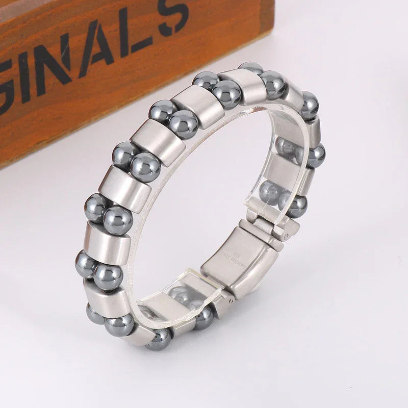 stainless steel bracelet for men roma style bracelet - CIVIBUY