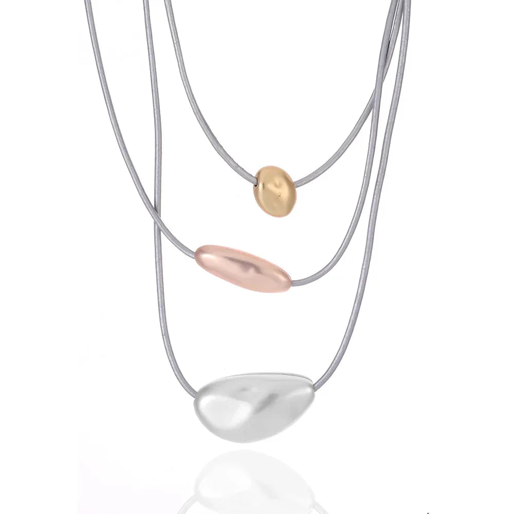 Women's Gold Plated Fashion Necklace Women Vintage Neck Choker Decorative Jewelry - CIVIBUY