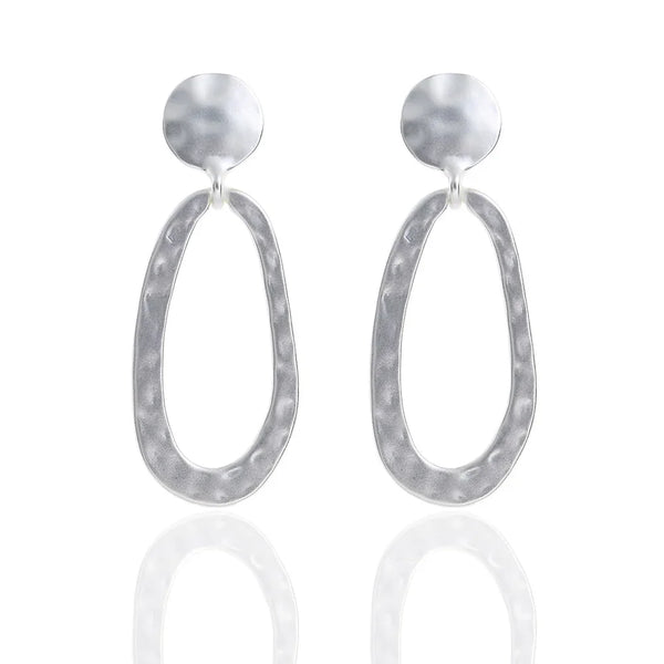 Vintage geïnspireerde oorbellen Glass and Crystal Bead Cross Gold Tone oorbellen voor moeder 【groothandel】