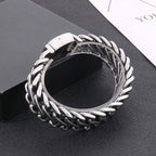 Spell Bracelets For Men Steel Viking Link Chain - CIVIBUY