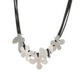 Enamel Flower Bib Statement Pendant Necklace - CIVIBUY