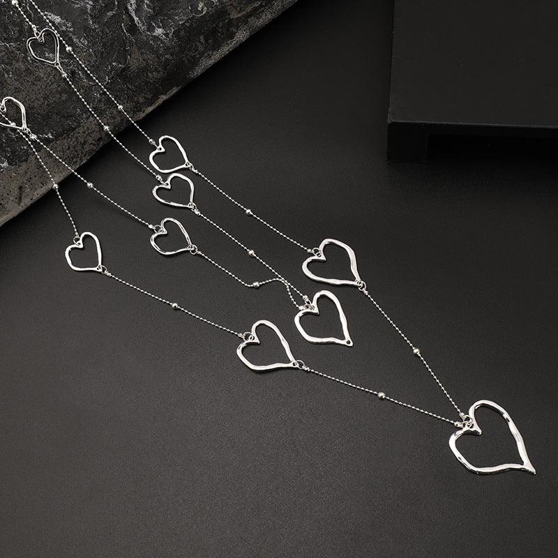 FANTASTIC Love Heart LAYERED NECKLACE - CIVIBUY