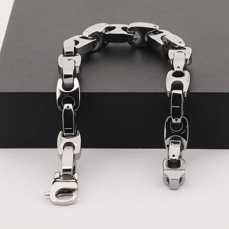 Classic Tungsten steel Link Bracelets Men's Bracelets - CIVIBUY