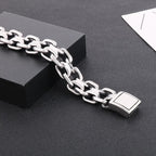 stainless steel bracelet for men roma style bracelet K-8 - CIVIBUY