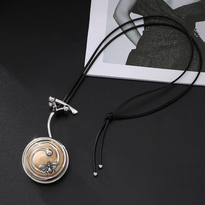 Silver Pendant Necklace statement necklaces for women - CIVIBUY