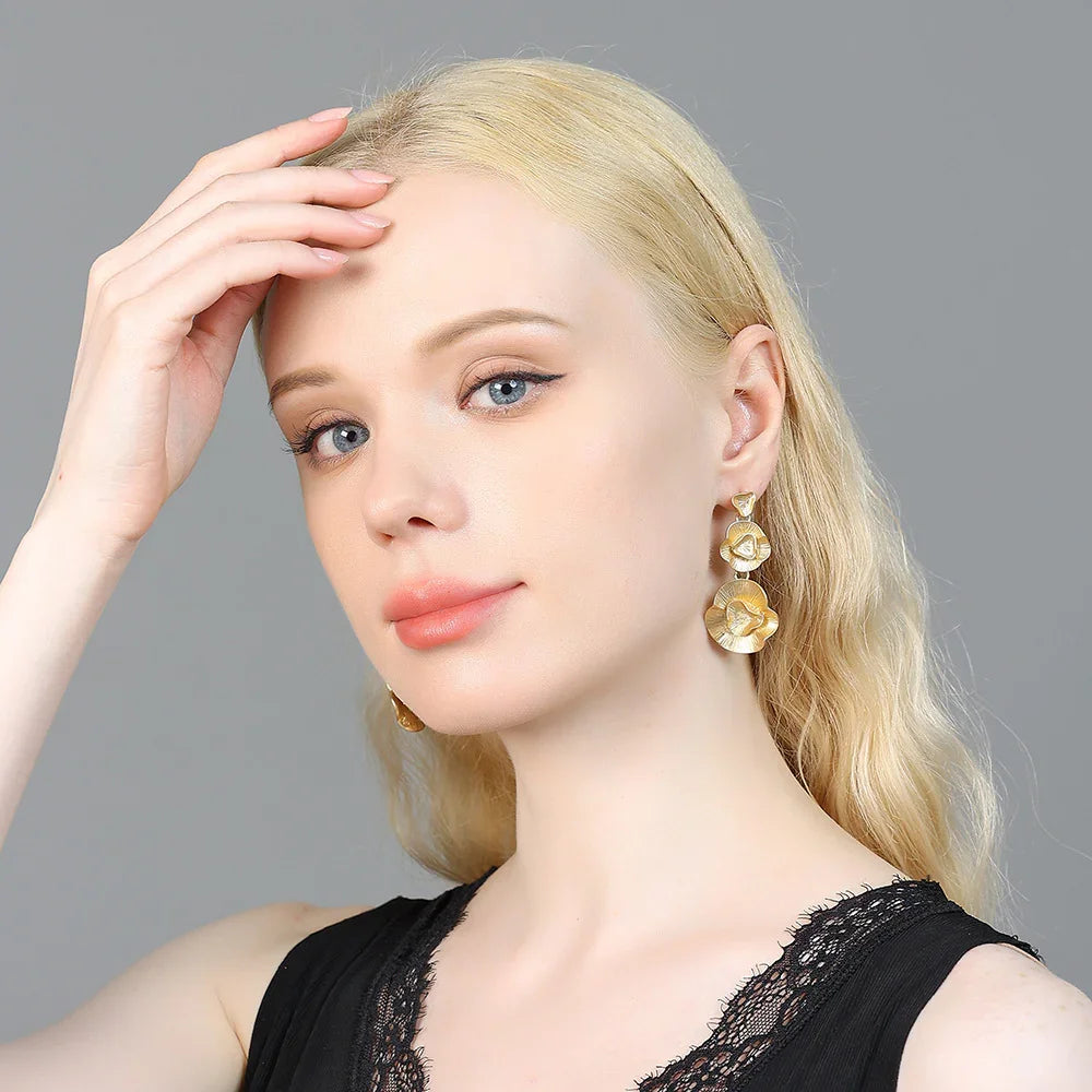 GOLDEN SEVILLA EARRINGS - CIVIBUY