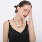 Handmade Keneni Disc Necklace - CIVIBUY