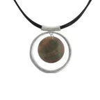 Rotilla Statement Circle Collar Necklace chunky necklace - CIVIBUY