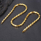 Korean style sparkly necklace gold chain designs necklace - CIVIBUY