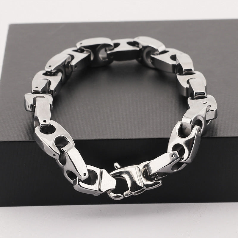 Classic Tungsten steel Link Bracelets Men's Bracelets - CIVIBUY