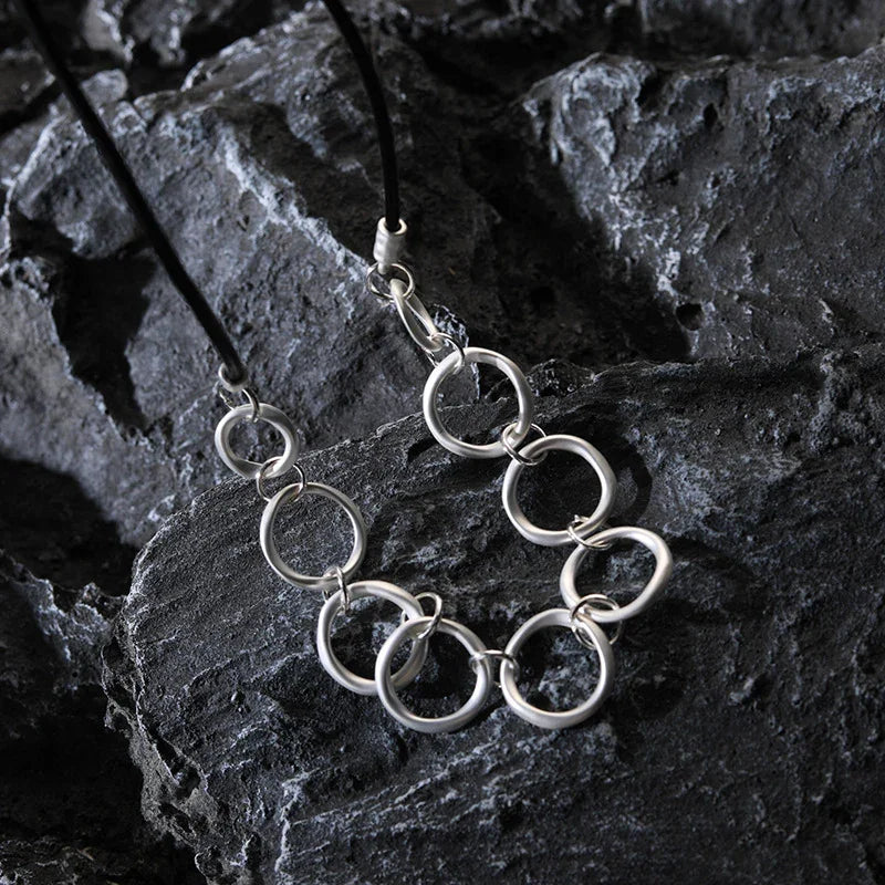 14K Gold Plated Oval Circle Elegant Delicate Neck Jewelry Lightweight for Women Girls Ladies - CIVIBUY