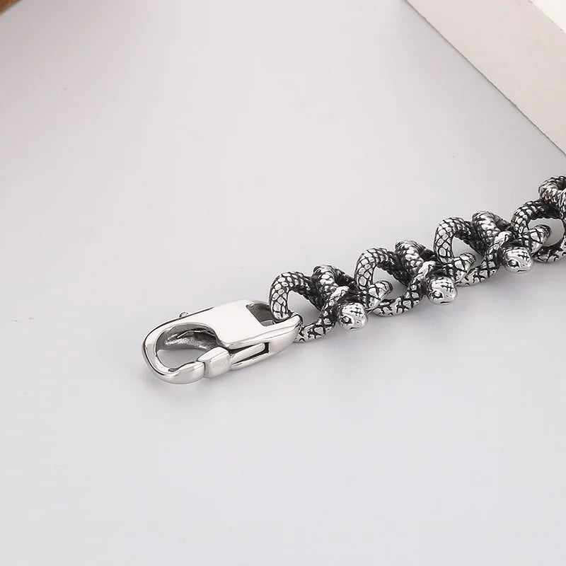stainless steel bracelet for men deakside style stainless steel bracelet - CIVIBUY